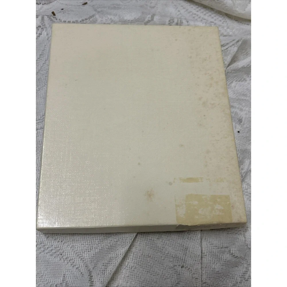 Hallmark Travel Journal Red with Gold lettering‎ Vintage 1975 Hardcover